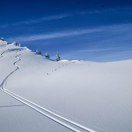 Berghotel Hahnenmoos Adelboden Esterno foto